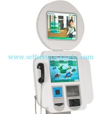 Waterproof Multimedia Input / Output Wall Mount Kiosk For Building Hall And Stations