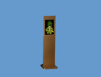 Safety Outdoor Digital Signage Kiosk , Rugged Metal Enclosure