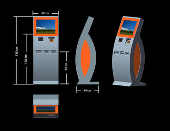 Customized Color 19" Screen Self Service Kiosk, Latest Design S816-A for Retail Payment