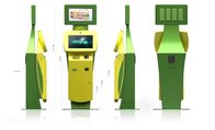 22 Inch LCD Monitor Innovative and Smart Bill Payment Kiosk for Ticketing / Card Printing