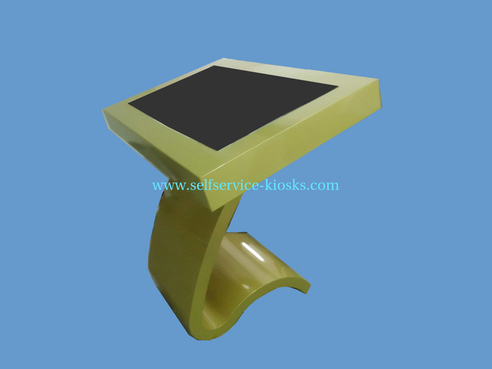 Touch screen kiosk with large display, 42 inches to 55 inches size For information inquiry and internet access